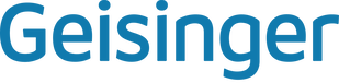 Geisinger insurance text logo in blue Arial font.